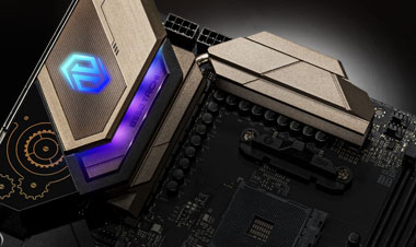 SA-Heatsink-B550 of the motherboard